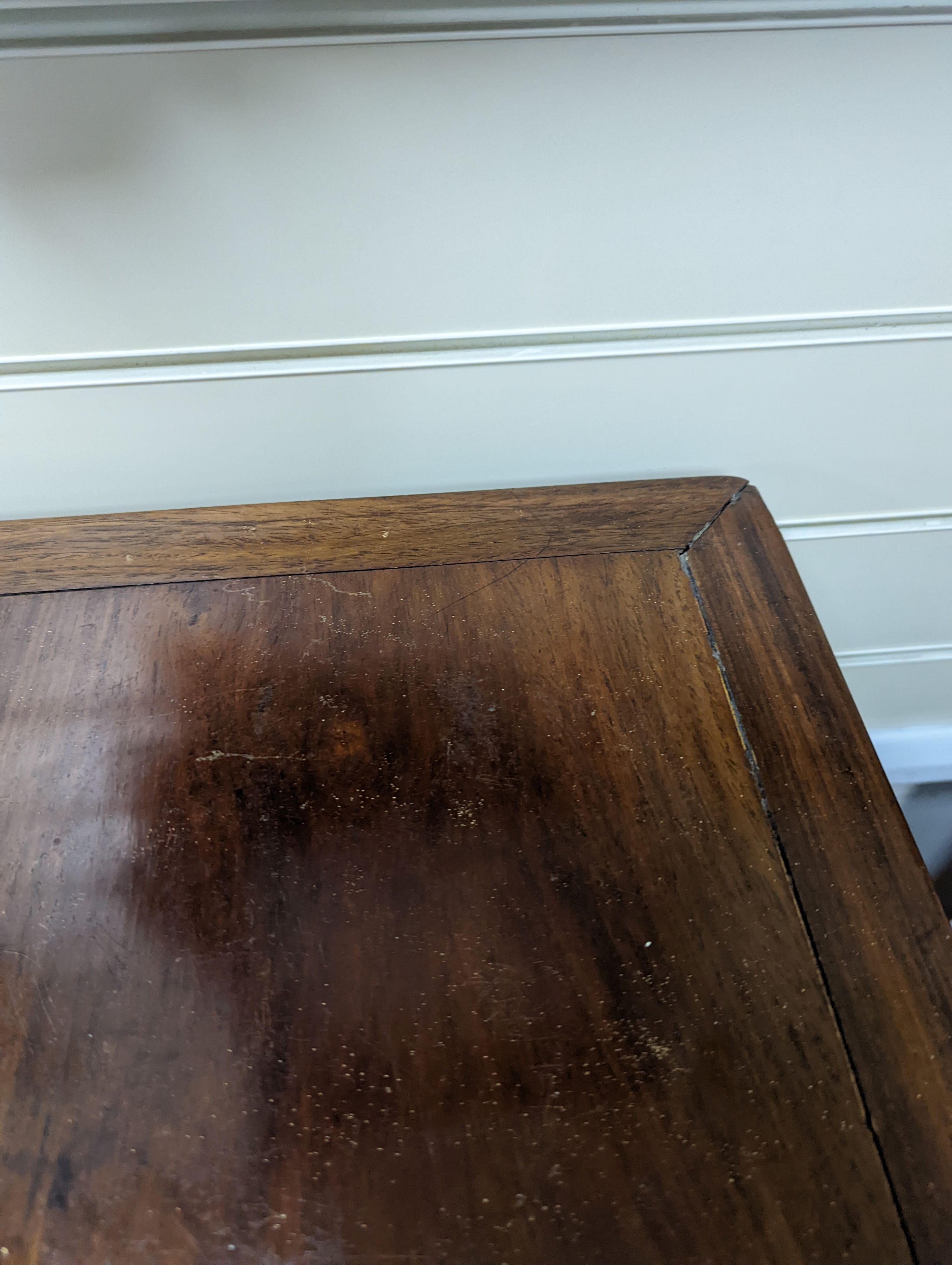 A Chinese carved hardwood vase stand, width 32cm, depth 33cm, height 110cm